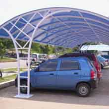 Polycarbonate Car Parking Sheds